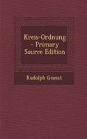 Kreis-Ordnung - Primary Source Edition