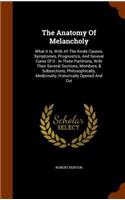 The Anatomy of Melancholy