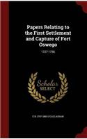 PAPERS RELATING TO THE FIRST SETTLEMENT