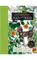 Rainforest: Gorgeous Coloring Books with More Than 120 Pull-Out Illustrations to Complete: Gorgeous Coloring Books with More Than 120 Pull-Out Illustrations to Complete