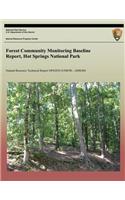 Forest Community Monitoring Baseline Report, Hot Springs National Park: (English)