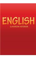 English Classroom Notebook