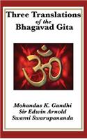 Three Translations of the Bhagavad Gita