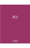 Notebook for Cornell Notes, 120 Numbered Pages, #LA, Plum Cover