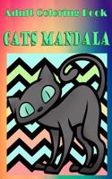 Adult Coloring Book: Cats Mandala