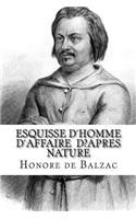 Esquisse d´homme d´affaire d´apres nature