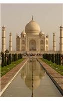 Top 50 Man Made Wonders Taj Mahal 150 Page Lined Journal