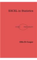 EXCEL in Statistics