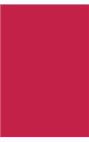 Journal Bright Maroon Color Simple Plain Maroon: (Notebook, Diary, Blank Book)(Monochromatic Full Color Journals Notebooks Diaries)