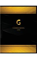 Fashion Model Log (Logbook, Journal - 125 pages, 8.5 x 11 inches)