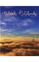 Blank Notebook Unlined: Blank Doodle Draw Sketch Book