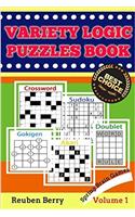 Variety Logic Puzzles Book: Spring Brain Games: Volume 1