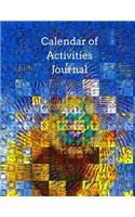 Calendar of Activities Journal