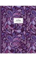 Purple Lined Journal