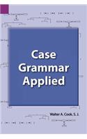 Case Grammar Applied