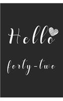 Hello forty-two