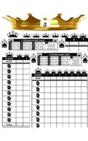 5 Crowns Score Sheets