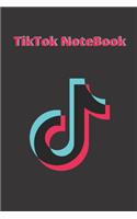 TikTok Black Journal - 120 Pages - 6x9 in