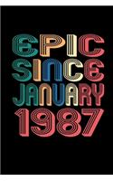 Epic Since January 1987