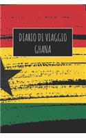 Diario di Viaggio Ghana: 6x9 Diario di viaggio I Taccuino con liste di controllo da compilare I Un regalo perfetto per il tuo viaggio in Ghana e per ogni viaggiatore