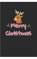 Merry Christmas and happy new year journal notebook: Merry Christmas and happy new year journal notebook for Women and men and girls 120 pages 6*9