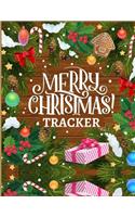 Merry Christmas Tracker: A Modern Christmas book for everyone - Used for writing notes and journaling (Christmas activity tracker)