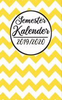 Semester Kalender 2019 / 2020: Semesterplaner 2019 2020 - Studienplaner A5, Semesterkalender, Timer, Uni Planer