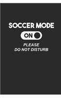 Soccer Mode on Please Do Not Disturb