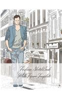 Fashion SketchBook Male Figure Template