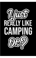 I Just Really Like Camping Ok?