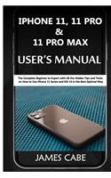iPhone 11, 11 Pro & 11 Pro Max User's Manual