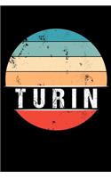 Turin: 100 Pages 6 'x 9' -Dot Graph Paper Journal Manuscript - Planner - Scratchbook - Diary