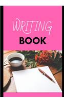 Writing Book: 200 pages for children and adults - Learning - Express yourself - Write ideas - Journal