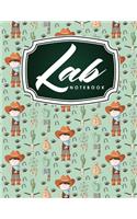 Lab Notebook: Chemistry Laboratory Notebook for Science Student, Research, College, Hypotheses, Experiments and Initial Analysis, Cute Cowboys Cover(6 Lab Notebooks)