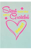Start Each Day with a Grateful Heart: A Daily Self Motivational Journal for Men and Women
