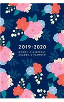 2019-2020: Monthly & Weekly Academic Planner