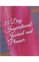 35 Day Inspirational Journal and Planner