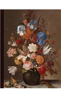 Composition Notebook Vintage Flowers 05