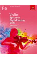 Violin Specimen Sight-Reading Tests, ABRSM Grades 1-5