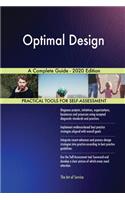 Optimal Design A Complete Guide - 2020 Edition