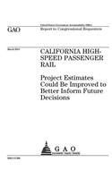 California high-speed passenger rail