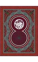 Monogram Hare - Rabbit Sketchbook: Blank Art Pad Notebook Journal(84 Monogram Arabesqueone 150 Sketch)