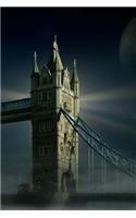 Tower Bridge Notebook: 150 lined pages, softcover, 6 x 9