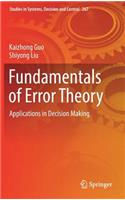 Fundamentals of Error Theory