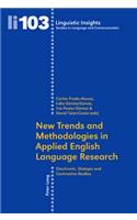 New Trends and Methodologies in Applied English Language Research