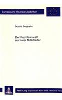 Der Rechtsanwalt ALS Freier Mitarbeiter