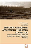 Bentonite Amendment Application in Irrigated Course Soil