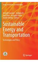 Sustainable Energy and Transportation