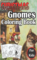Christmas Gnomes Coloring Book For Kids