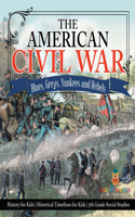 American Civil War - Blues, Greys, Yankees and Rebels. - History for Kids Historical Timelines for Kids 5th Grade Social Studies